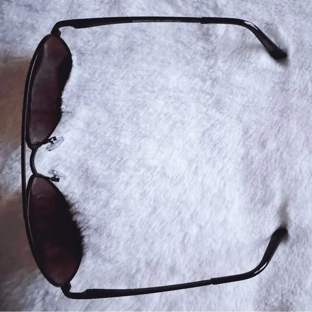 Ian Brown w/Black Rims Stylish Polarized Sunglasses